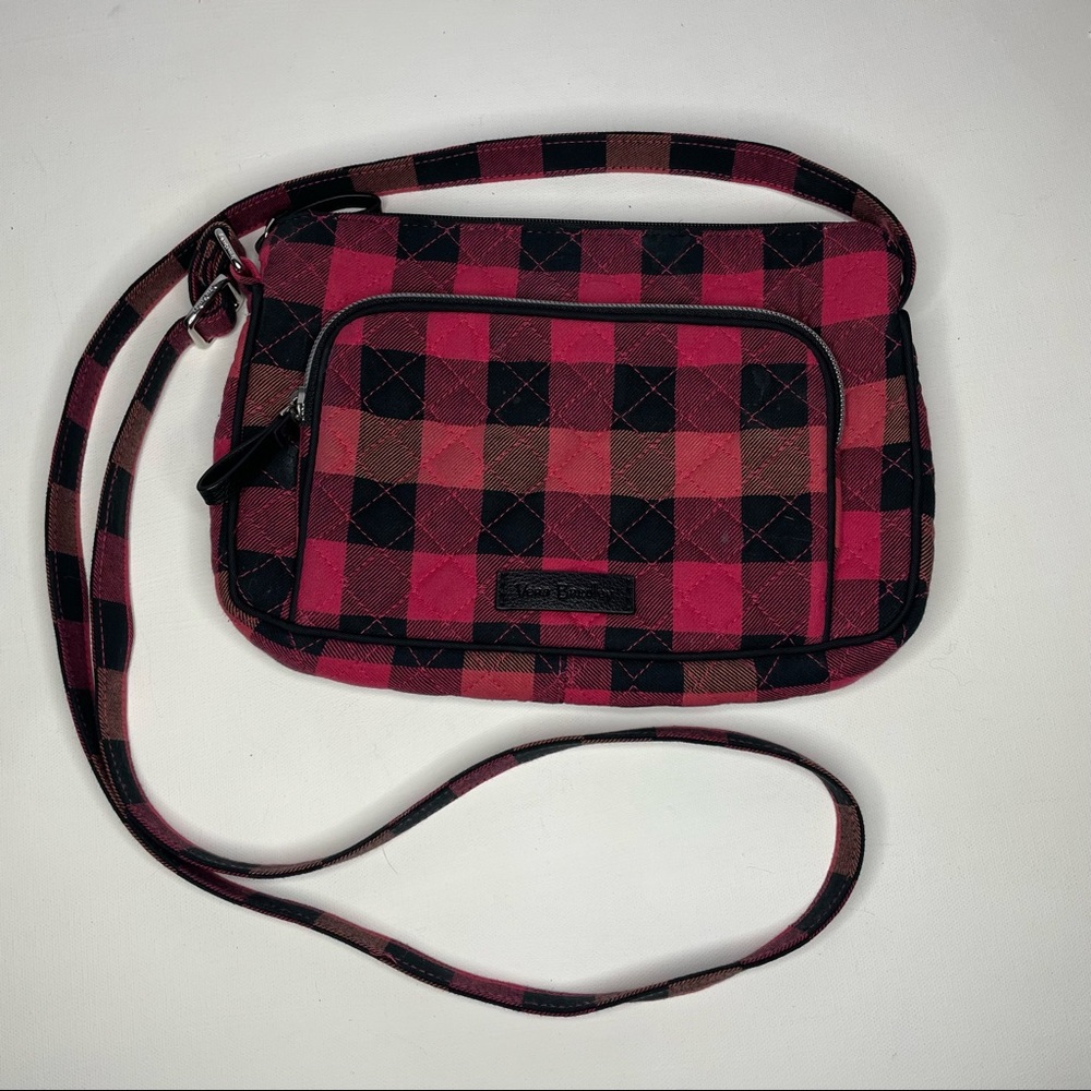 Vera Bradley Carson Mini Crossbody Bag Buffalo Plaid
